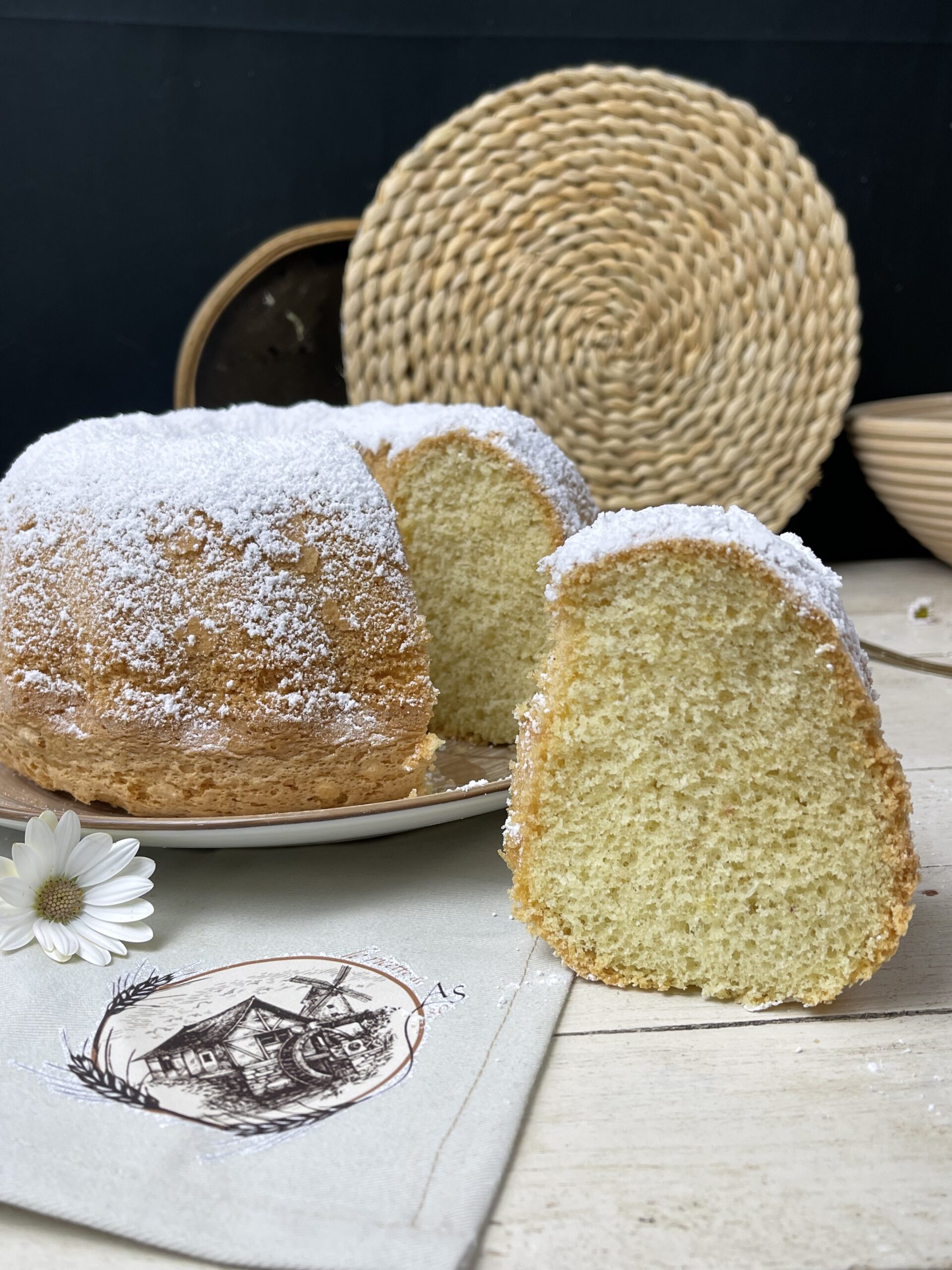 Ciambella Nuvola Alle Mandorle Le Ricette Angelasurano