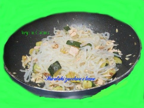 Shirataki zucchine e tonno ricetta Dukan
