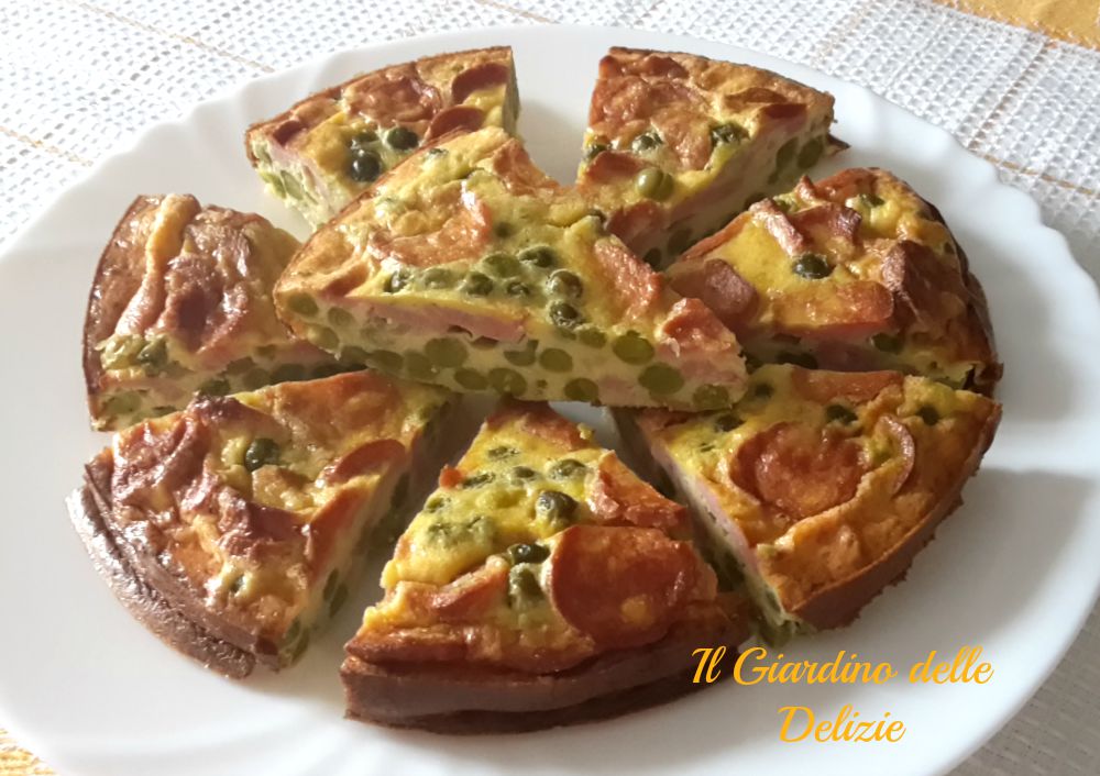 Torta di piselli rustica | IL GIARDINO delle DELIZIE