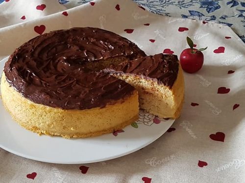 Torta mele e susine con yogurt