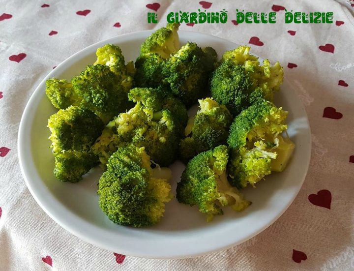 Broccoli cottura al forno