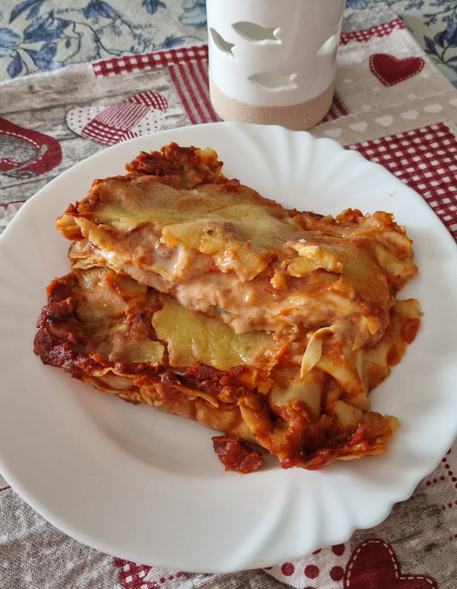 LASAGNE al POMODORO cottura al microonde