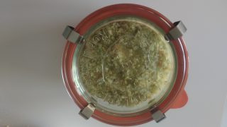 tortino di zucchine in vasocottura al microonde
