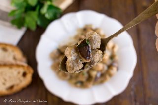 gnocchi cremosi ai funghi porcini