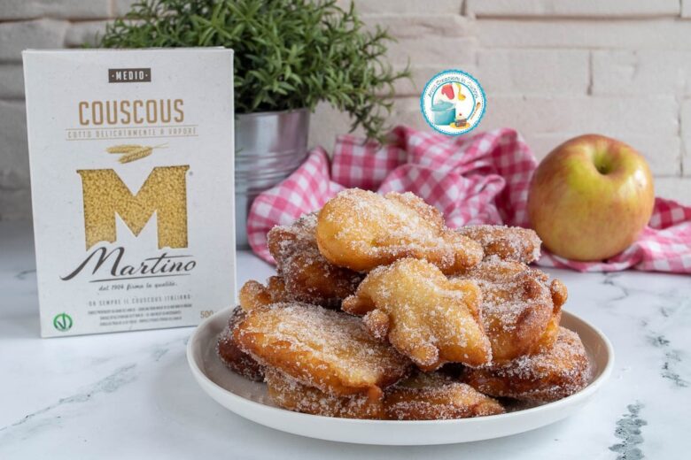FRITTELLE DI MELE E COUSCOUS