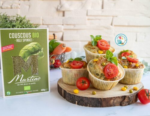 MUFFIN CON VERDURE E COUSCOUS