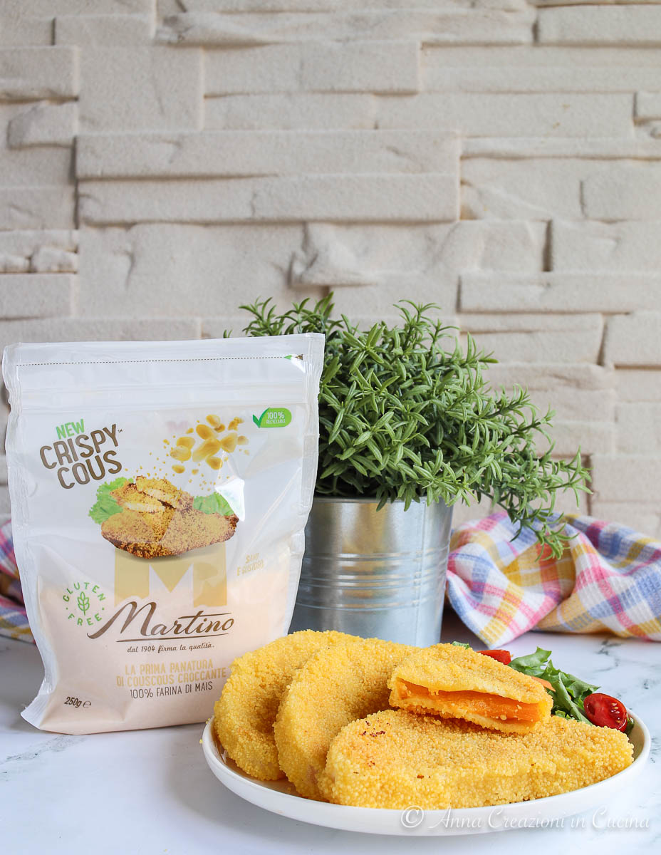 Cotolette di zucca con couscous