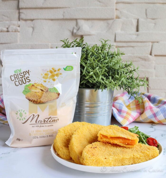 Cotolette di zucca con couscous