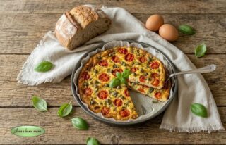 Frittata di pane al forno