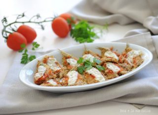 Alici al forno alla pizzaiola