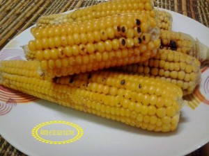 Pannocchie di mais al naturale