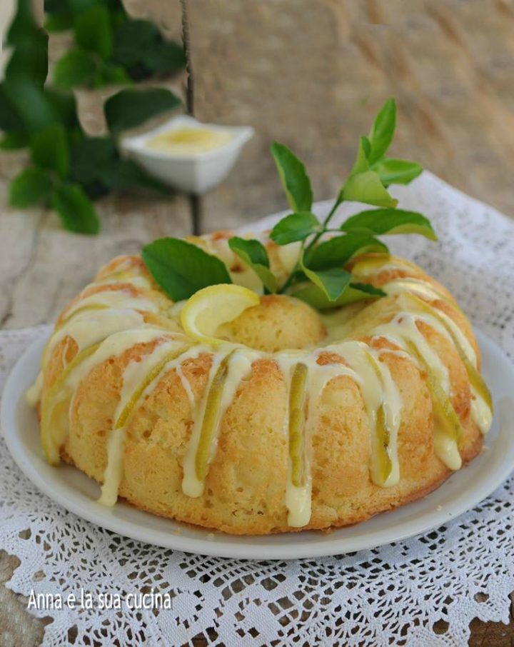 Babà al limoncello e crema al limone