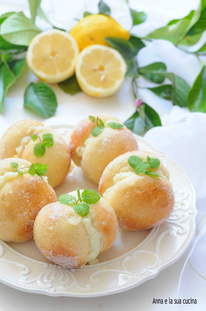 Pesche dolci bianche al limoncello