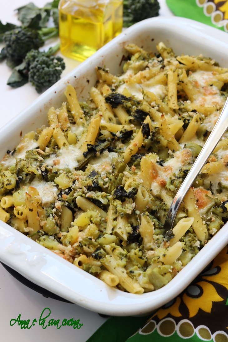 Pasta patate e broccoli al forno - Anna e la sua cucina