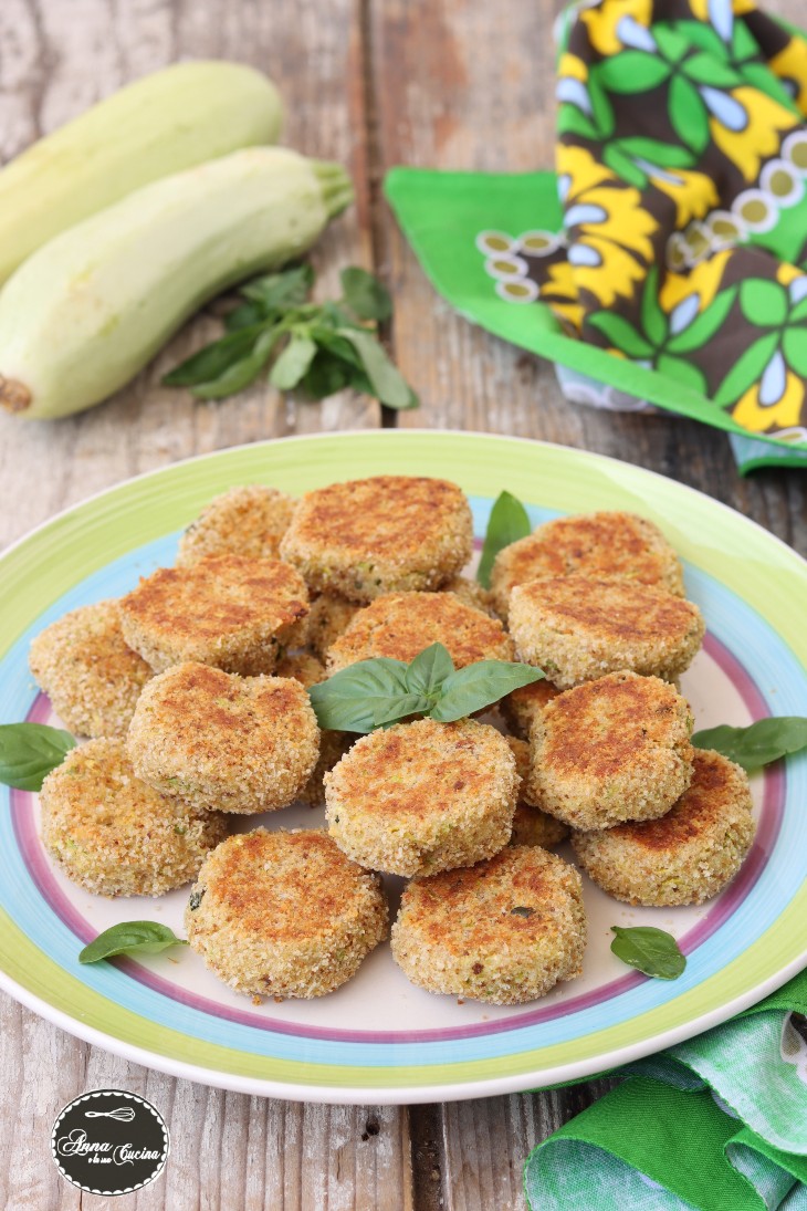 POLPETTE DI ZUCCHINE LEGGERE AL FORNO - Anna E La Sua Cucina