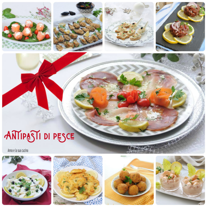 Antipasti di pesce per la vigilia di Natale - Anna e la sua cucina