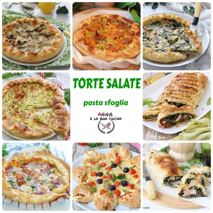 torte salate con pasta sfoglia