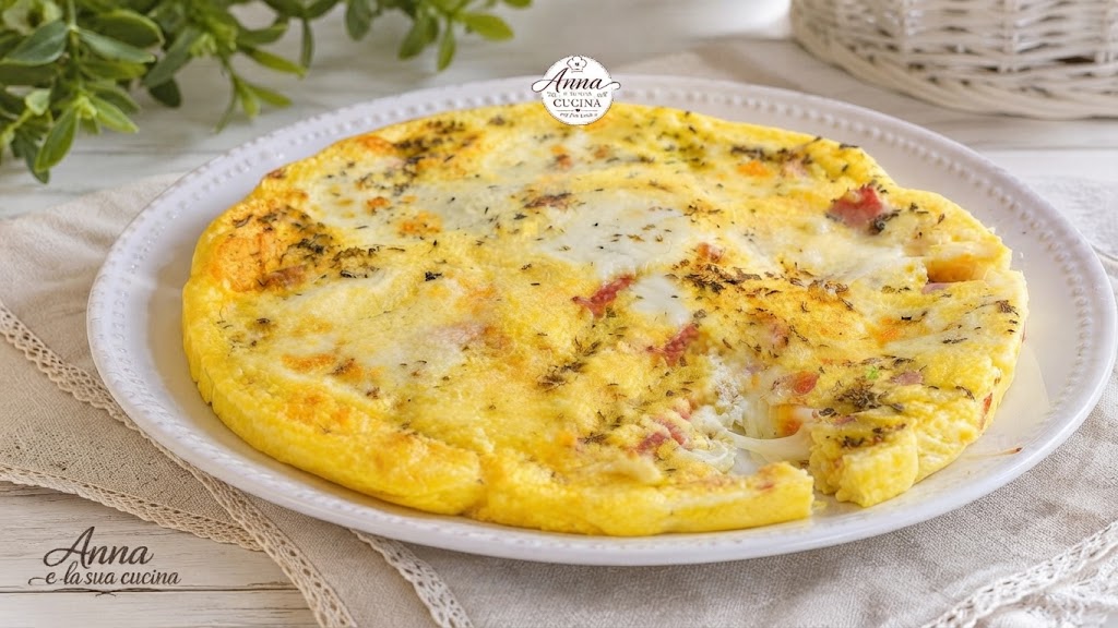 Frittata di riso al forno