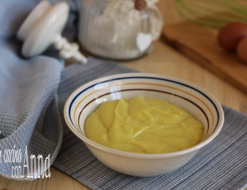 Crema pasticcera (ricetta base pasticceria con o senza bimby)