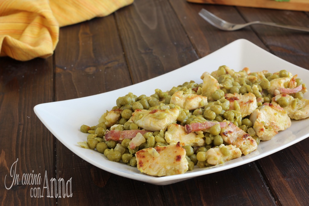 Pollo Ai Piselli E Speck Tenero E Saporitissimo