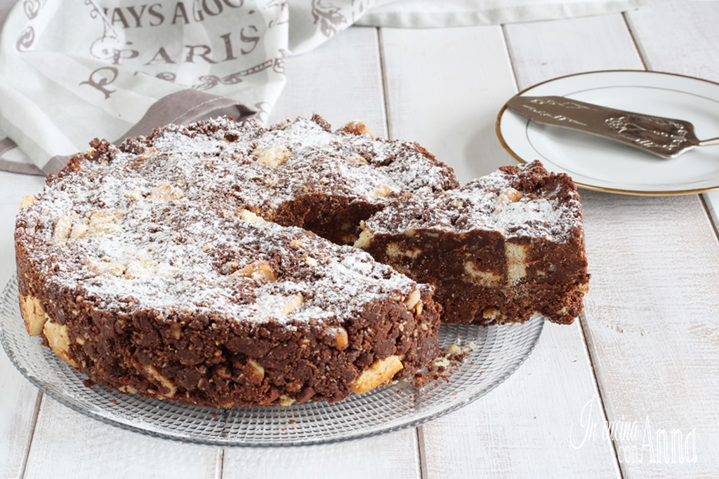 TORTA BISCOTTO golosissima senza forno