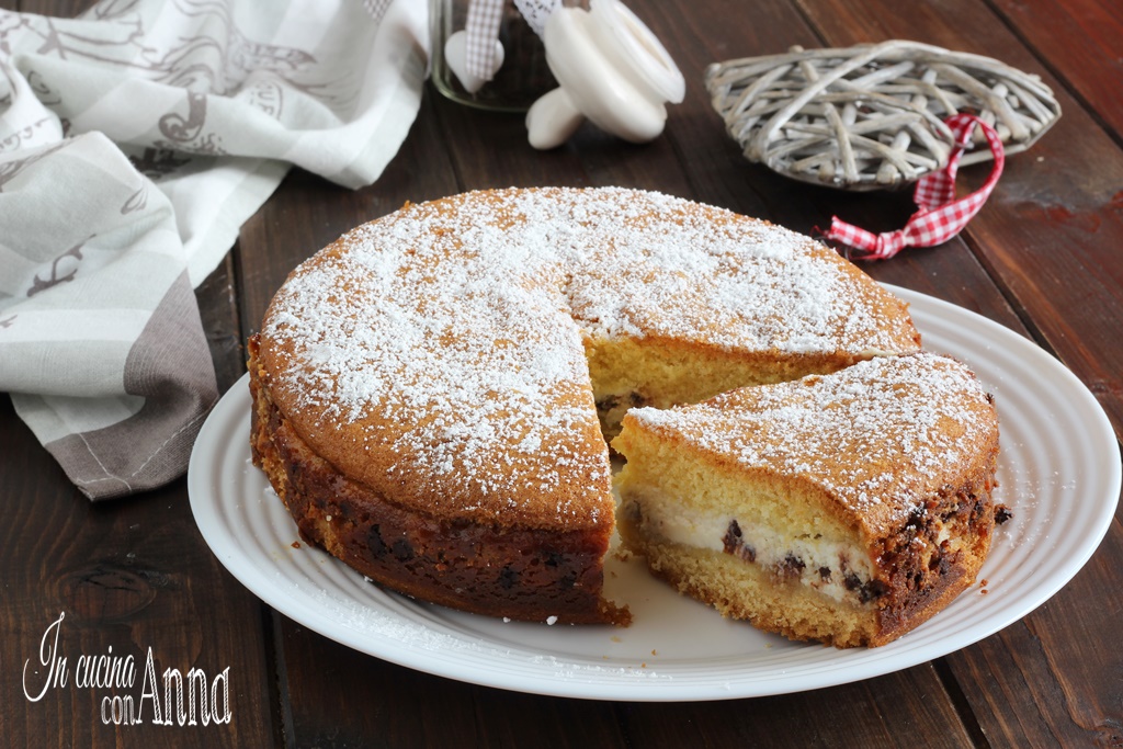 Torta morbida alla ricotta e cioccolato