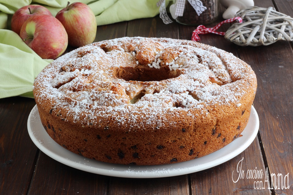 Torta Di Mele E Cioccolato Soffice E Golosa In Minuti Si Inforna