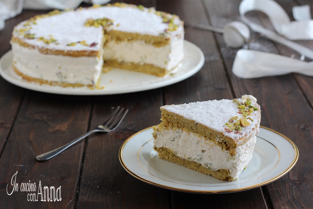 Torta ricotta e pistacchi