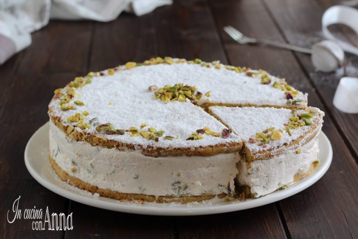 Torta ricotta e pistacchi