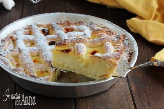 Crostata semplice alla crema della nonna