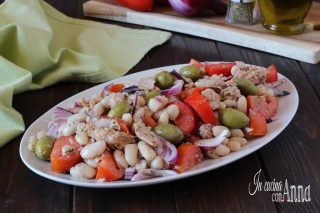 Insalata di fagioli estiva
