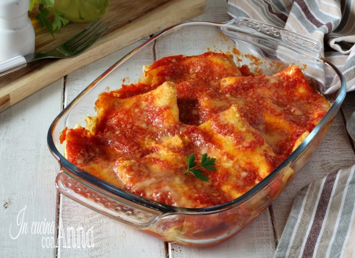 Crespelle Al Forno Con Un Ripieno Molto Cremoso E Delicato