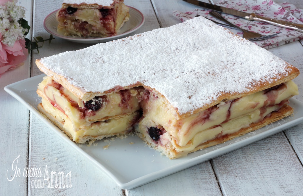 MILLEFOGLIE ALLA CREMA con una farcitura favolosa!