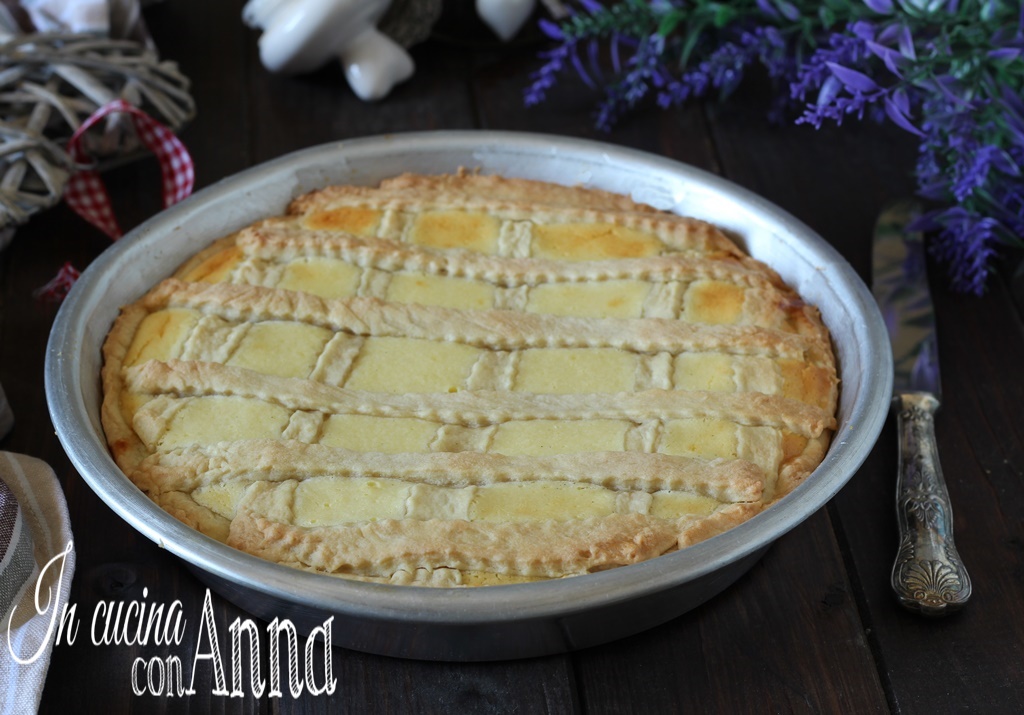 Ricetta Crostata di ricotta in stampo da 28 cm di rosso rubinian - Cookpad