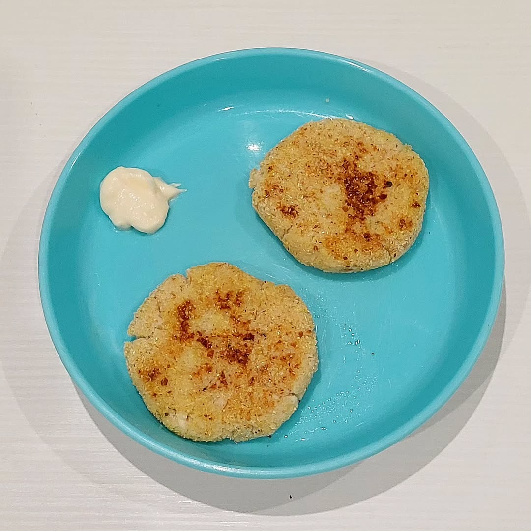 Burger patate e pollo BabyRicette di Anna