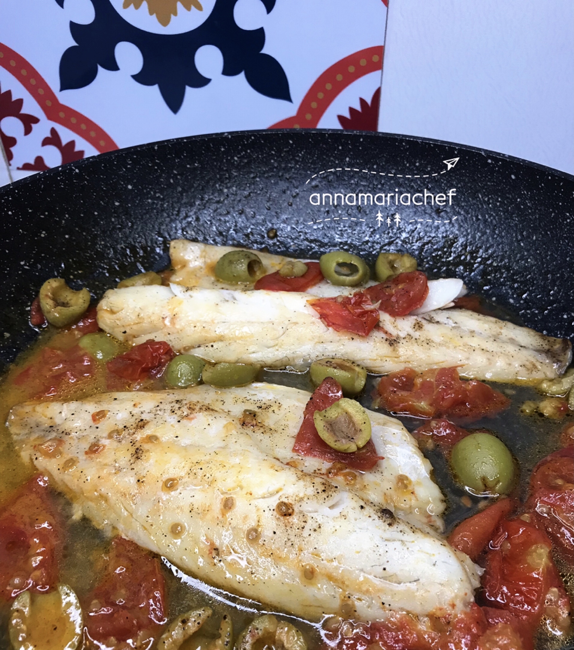 filetto di branzino surgelato in padella