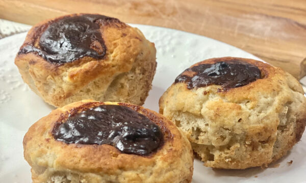 MUFFIN BANANA E CIOCCOLATO SENZA UOVA