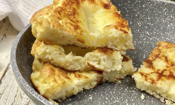 FRITTATA DI PATATE E PARMIGIANO