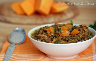 zuppa di lenticchie zucca e patate