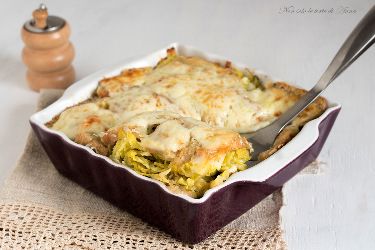 zuppa con verza tipica valdostana