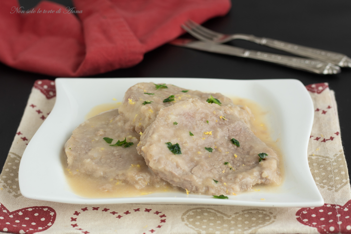 fettine di lonza al limone