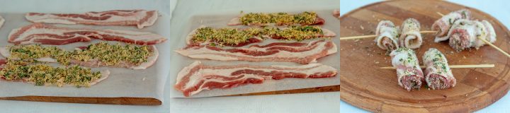 involtini di pancetta fresca passo passo