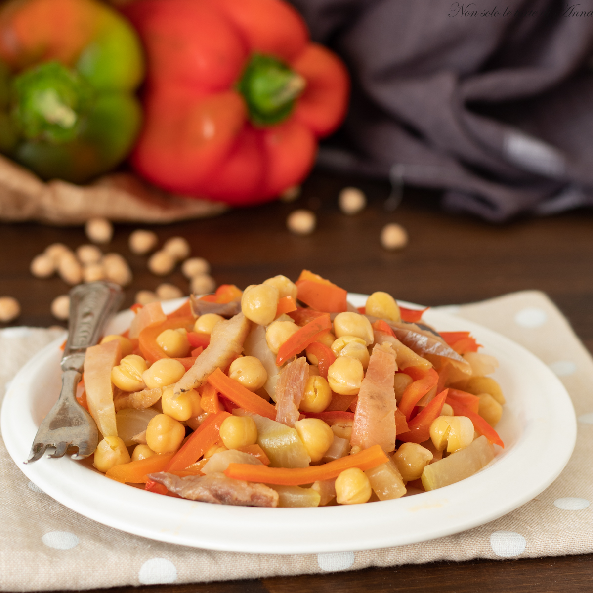 insalata di ceci rape e aringa