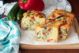 Plumcake salato verdure