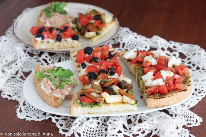 bruschette come condirle meglio