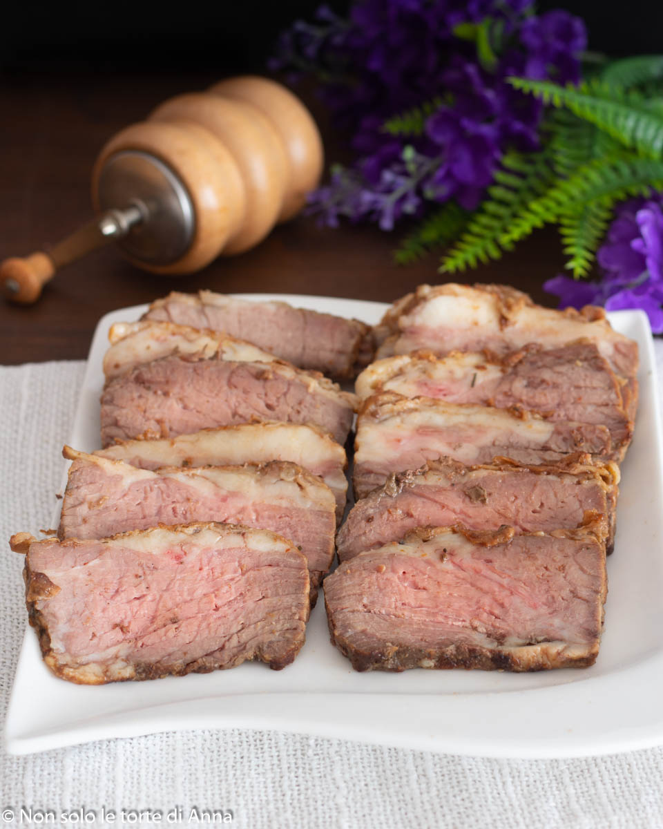 Pancia di vitello arrosto in padella ricetta saporita Arrosto in padella