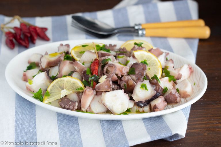 Insalata Di Polpo Alla Pugliese - Non Solo Le Torte Di Anna