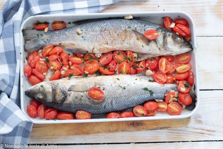 Branzino all'acqua pazza | Non solo le torte di Anna