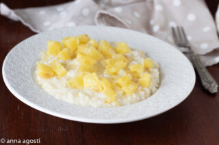 risotto all'ananas