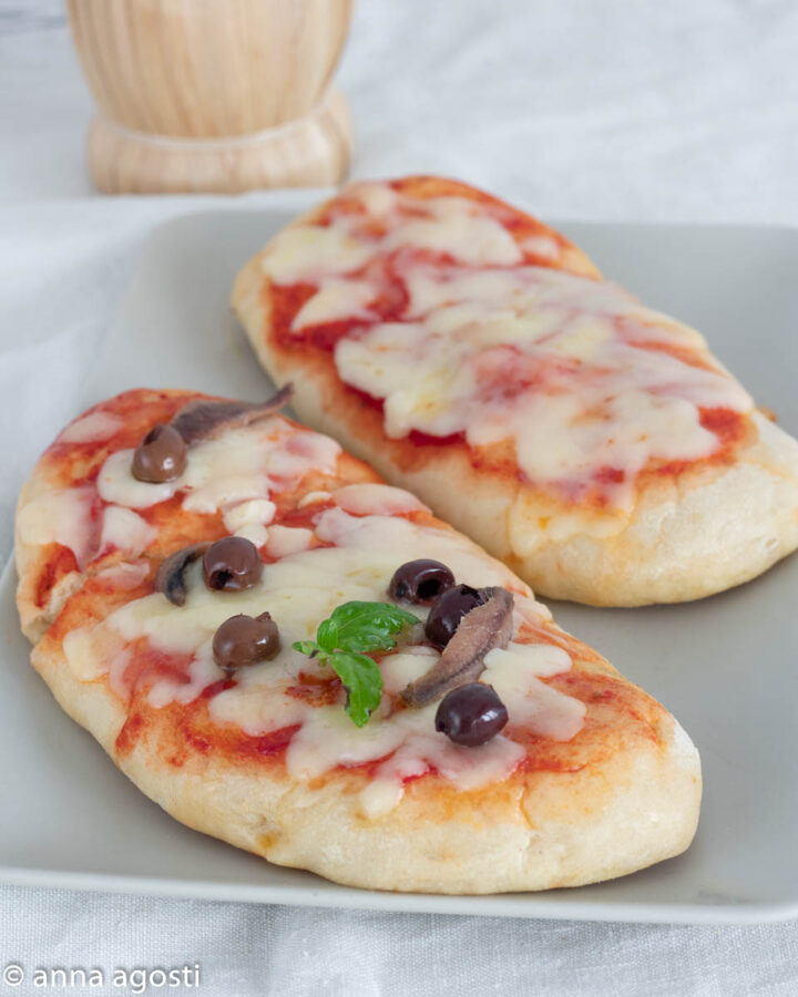 Lingue di pizza lievitato anche in microonde